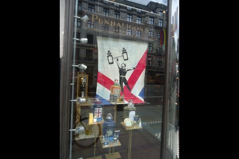 Penhaligons, Olympic window display